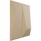 Ekena Millwork 11 7/8in. W x 11 7/8in. H Locke EnduraWall Decorative 3D Wall Panel Covers 0.98 Sq. Ft. WP12X12LOGBE - alternate 4